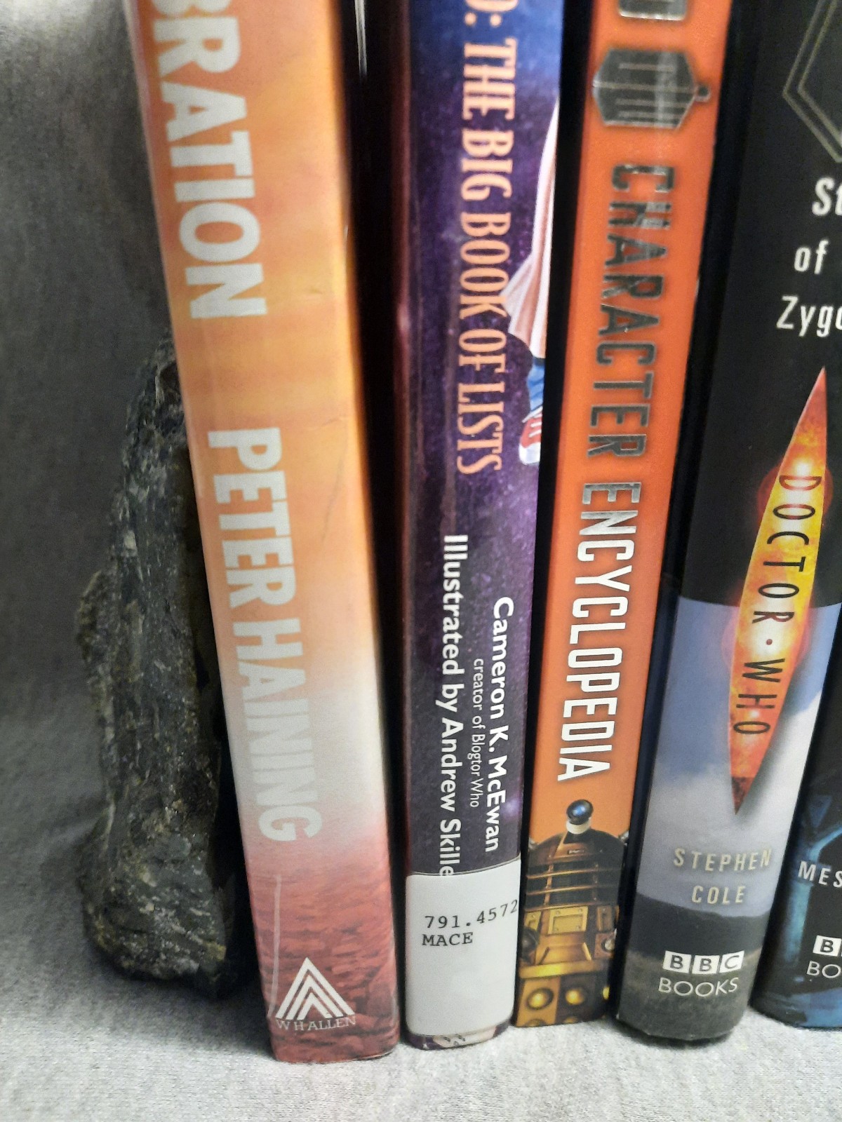 Doctor Who 8 Book Lot Douglas Adams Matt Smith David Tennant
