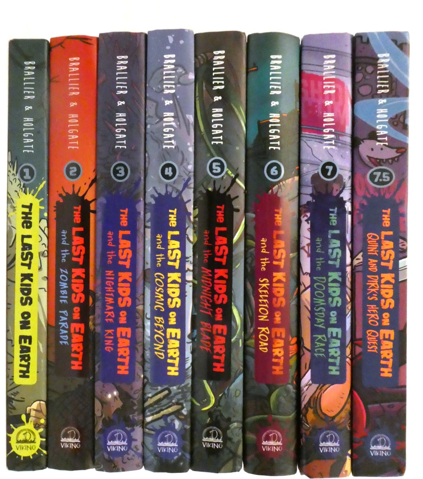 The Last Kids on Earth Lot of 8 Vol. 1-7.5 Max Brallier HB