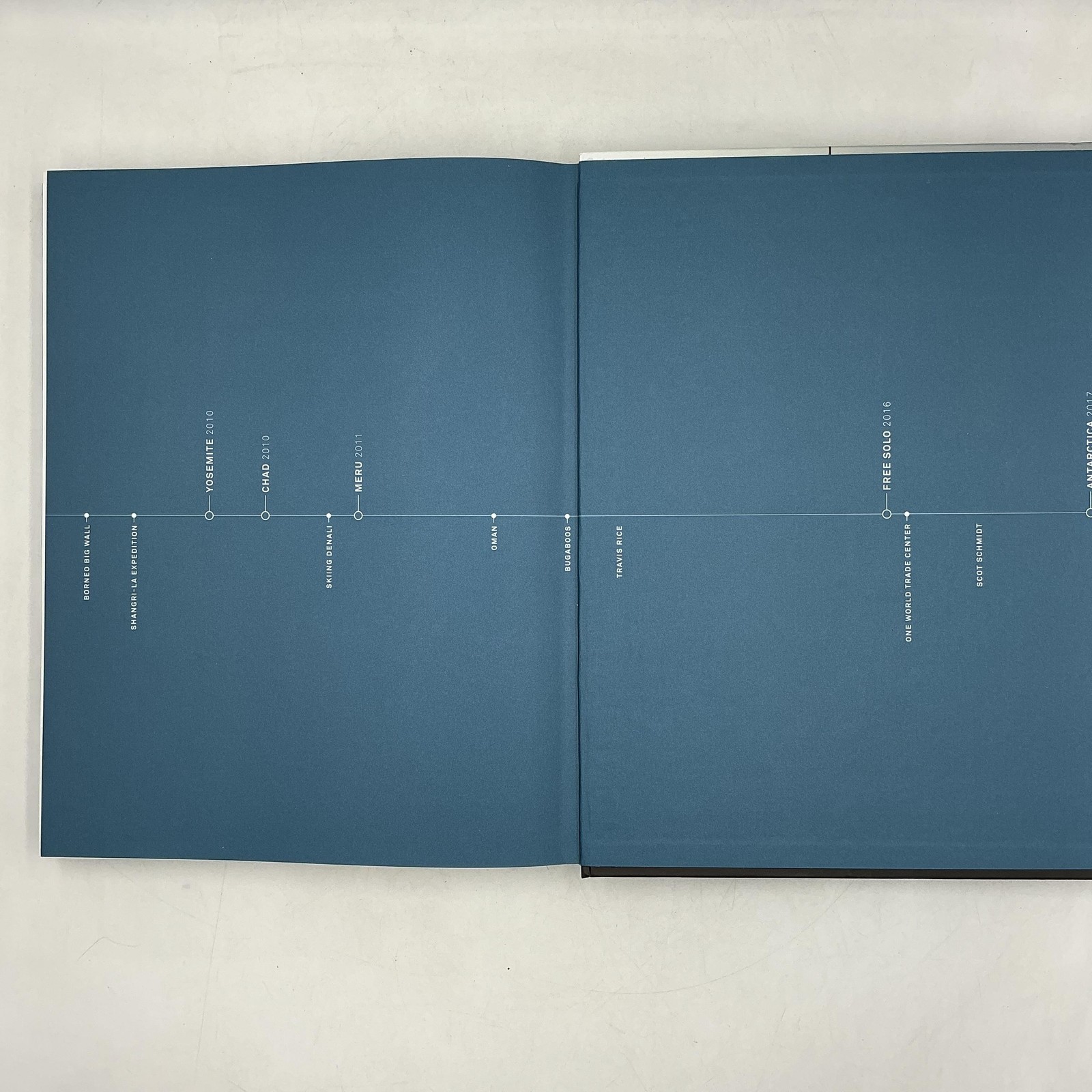 There And Back Photographs From The Edge Jimmy Chin Blue HC 2021 Ten Speed Press