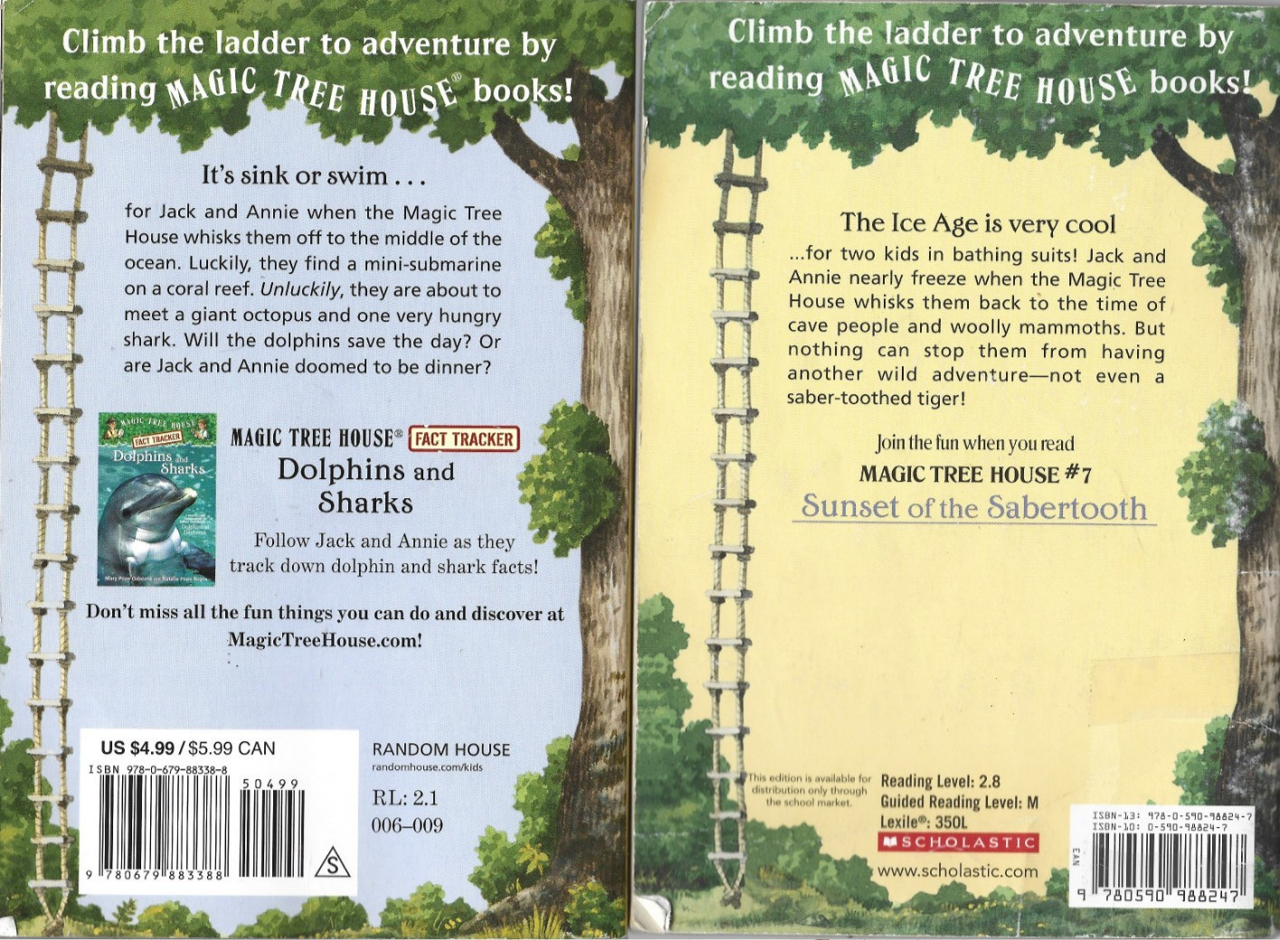 Magic Treehouse7,9,17,23 & Dinosaur Field Guide 1,by Mary Pope Osborne, PB B32