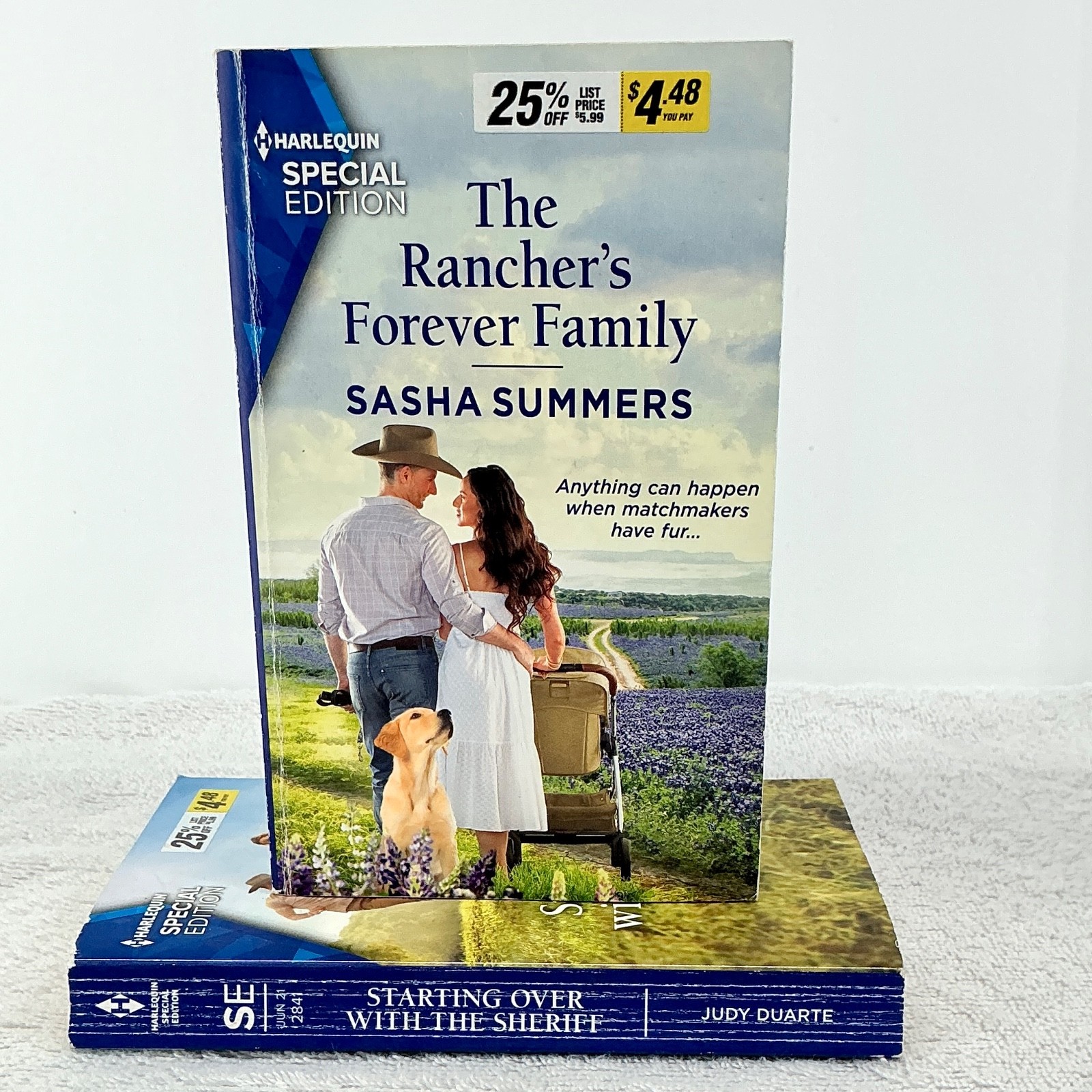 Harlequin Special Edition – The Rancher’s Forever Family & Starting Over – Lot