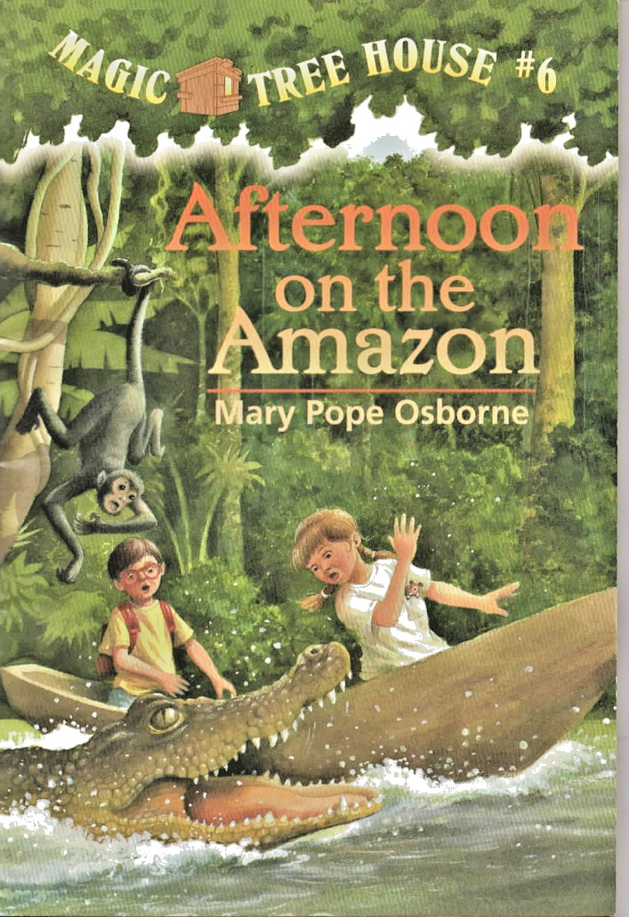 Afternoon on the Amazon Magic Tree House #6 Children’s Book + BOOKMARK
