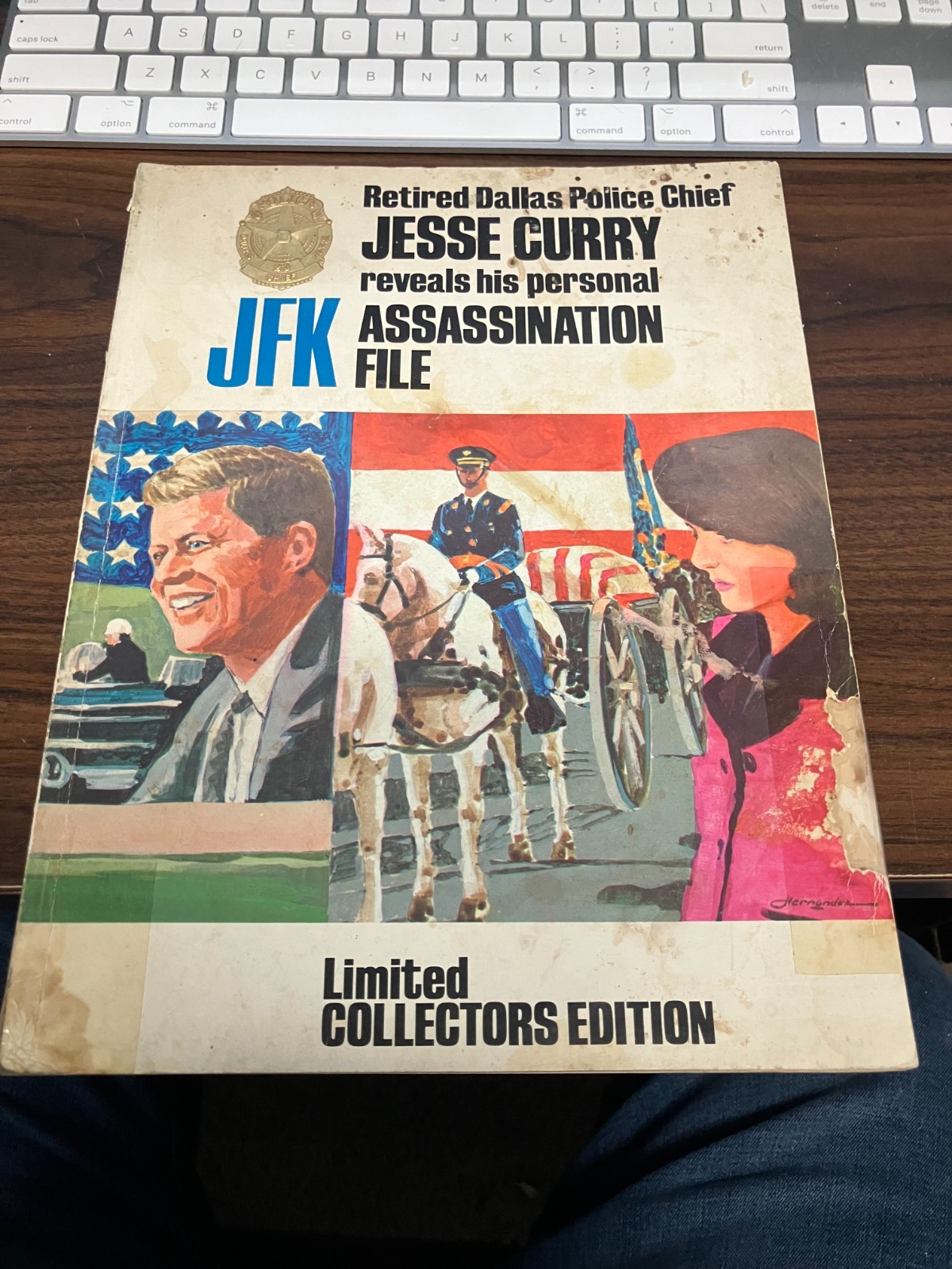 Dallas Police Chief Jesse Curry Personal JFK Assassination File 1969