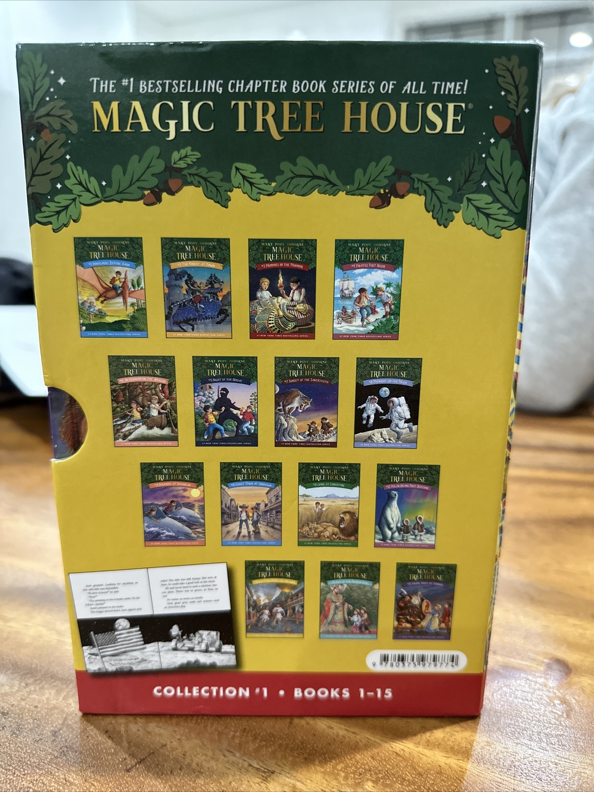 Magic Tree House Collection 1: 1-15 Book Box Set by Mary Pope Osborne NEW