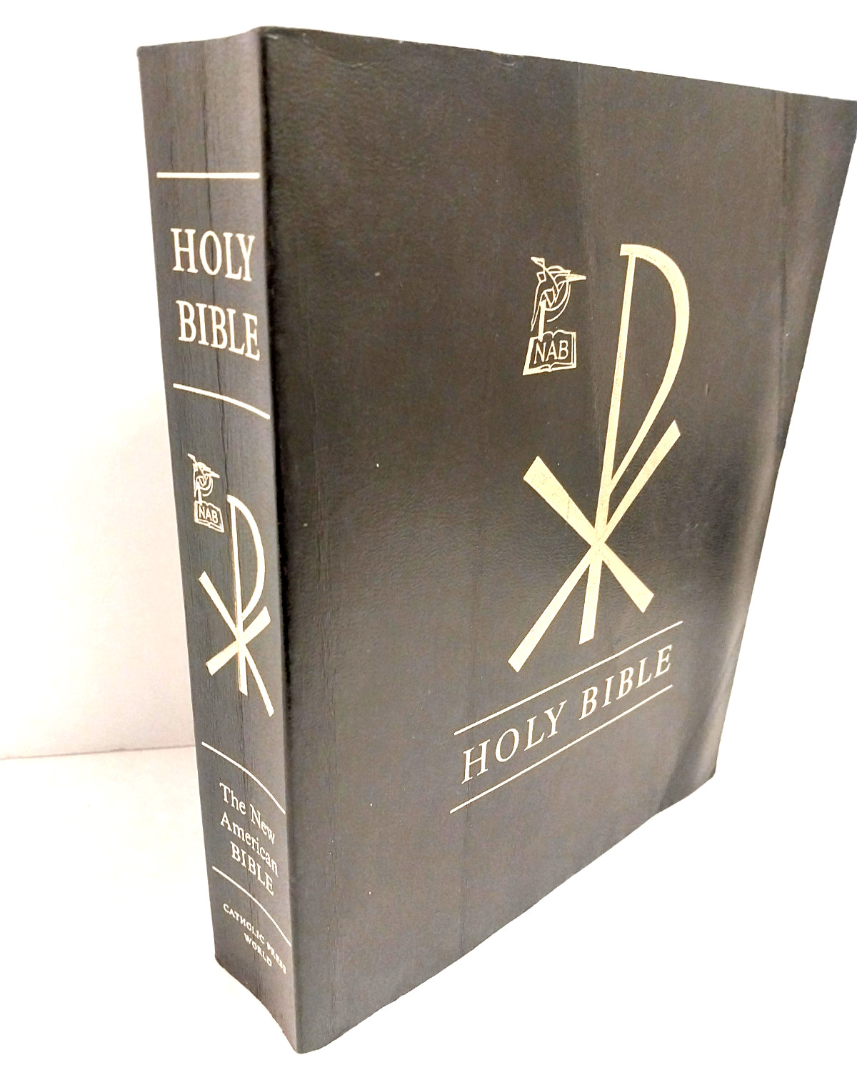 Holy Bible The New American Bible (NAB) Catholic Press World Softcover 1970/71
