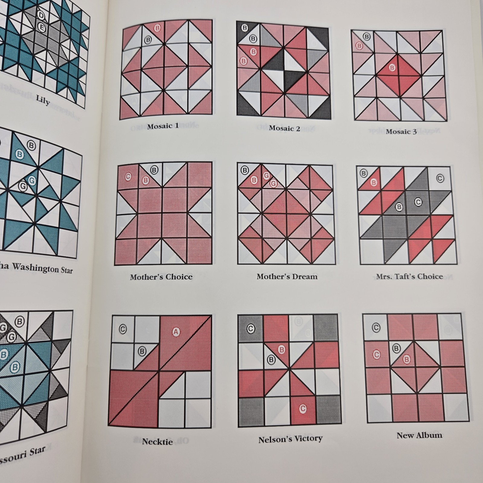Templates for 171 Four-Patch Quilt Blocks by Rita Weiss 1988 Paperback Quilting