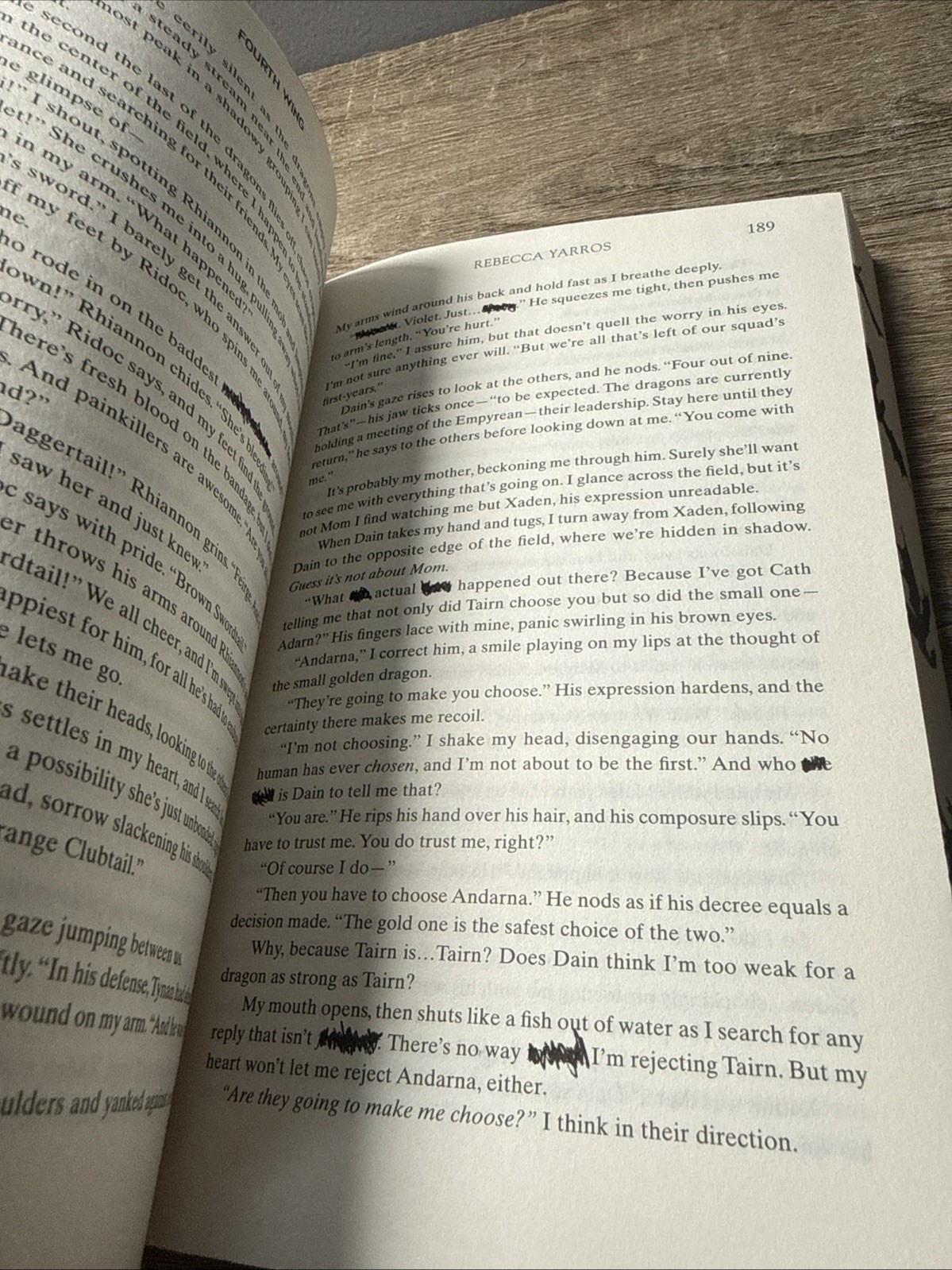 Fourth Wing Special Limited 1st Edition Paperback- Sprayed Edge