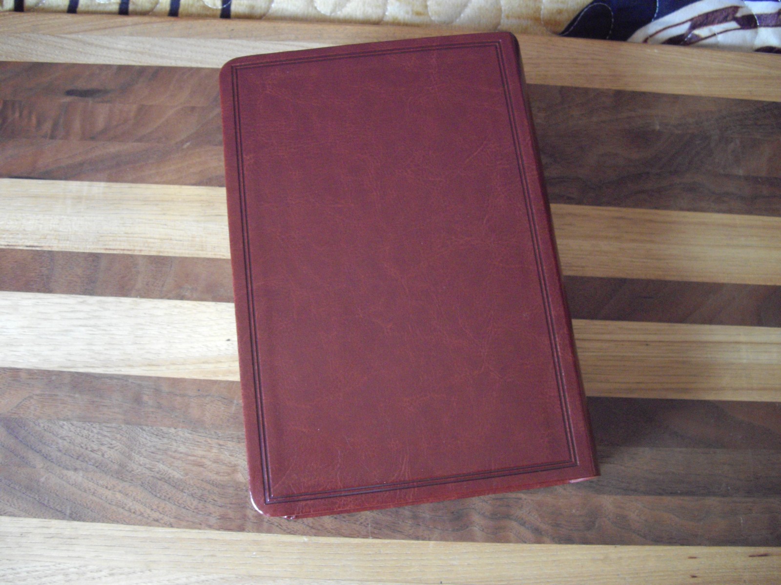 Brown Simulated Leather (LeatherTouch) HCSB Study Bible Personal Size CSB