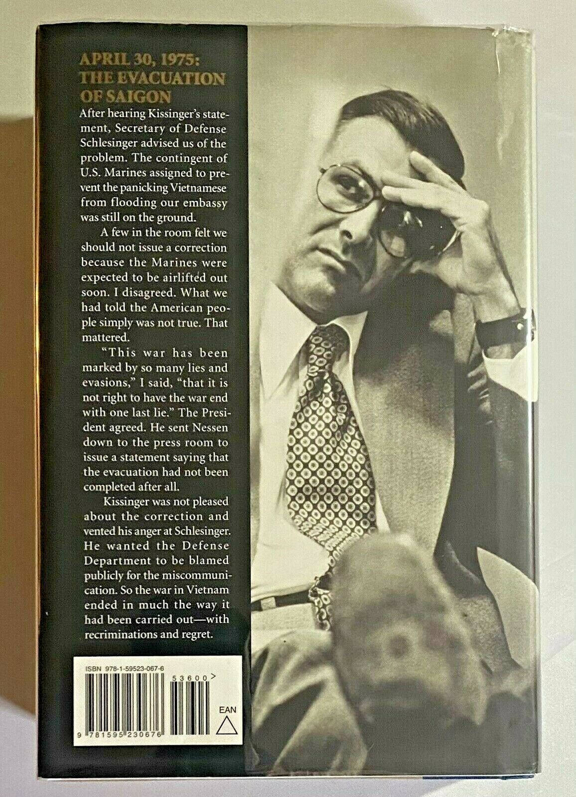 Donald Rumsfeld JSA COA Authenticated SIGNED Memoir – Autograph