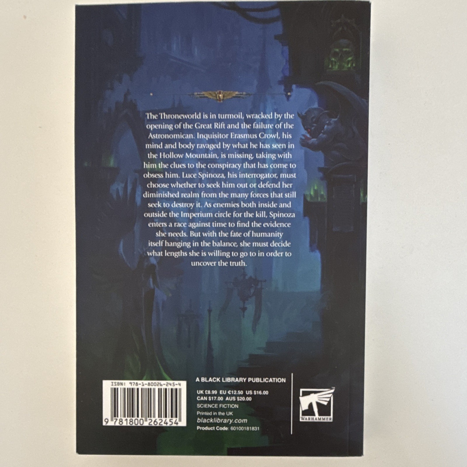 Vaults of Terra: The Dark City by Chris Wraight. Warhammer 40k Paperback