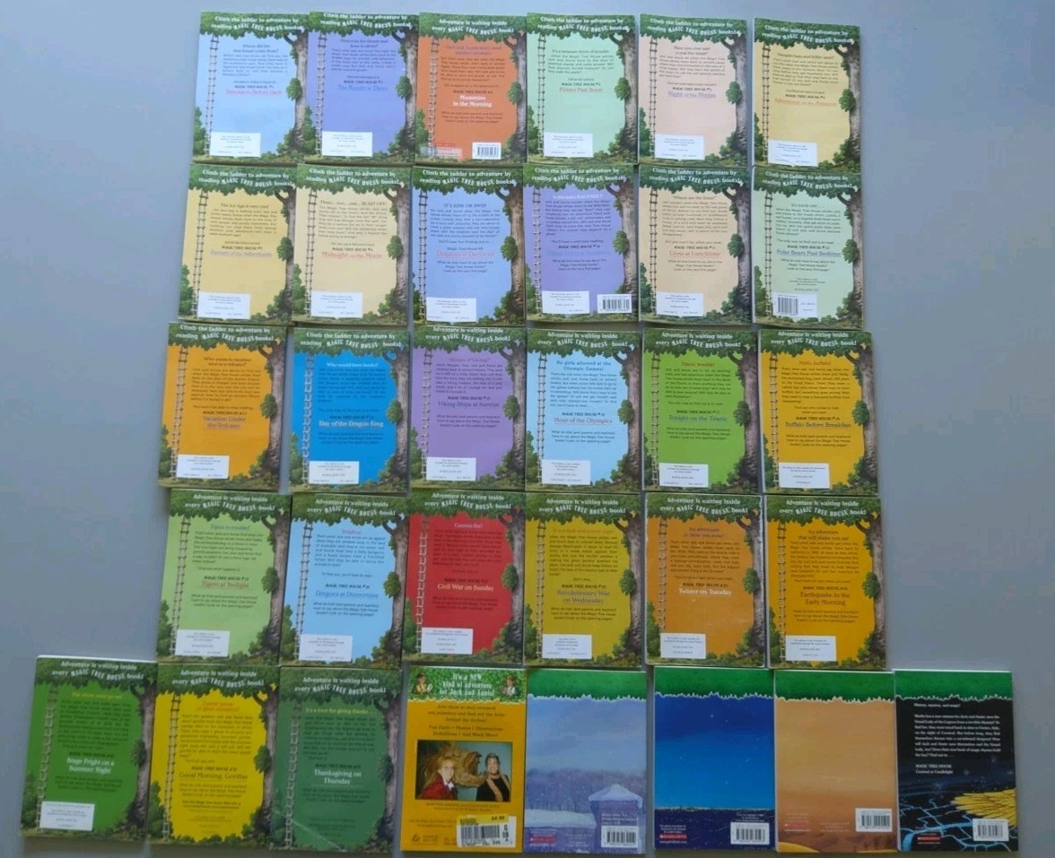 Lot of 32 – Magic Tree House – Trade Paperbacks – 1-27 Original Series, Plus 5