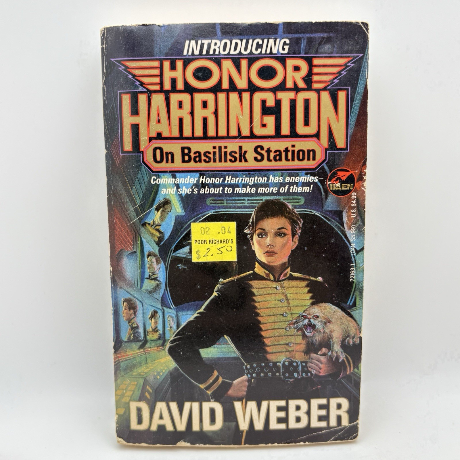 David Weber Honor Harrington 7-PB Lot Baen 1993–2007 Sci-Fi Acceptable
