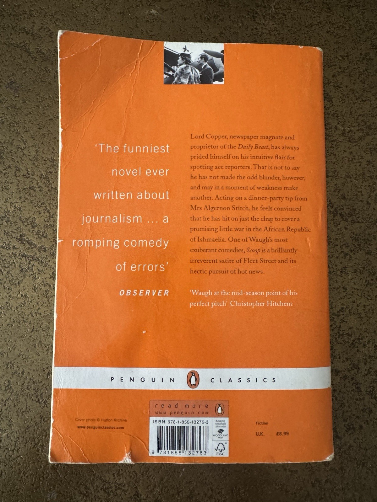 Scoop Evelyn Waugh Penguin Classics Paperback Satirical Fiction Novel
