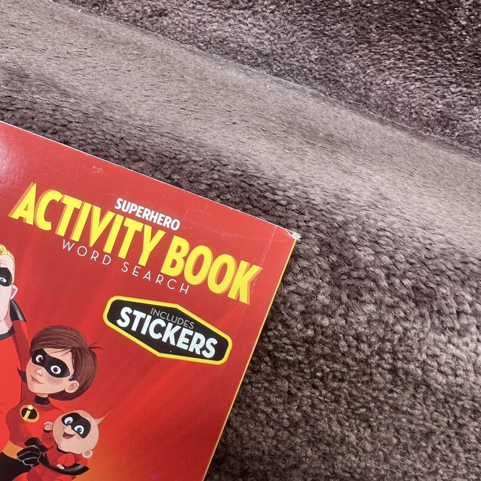 Incredibles 2 Superhero Activity Book Includes Stickers Pixar Disney Unused