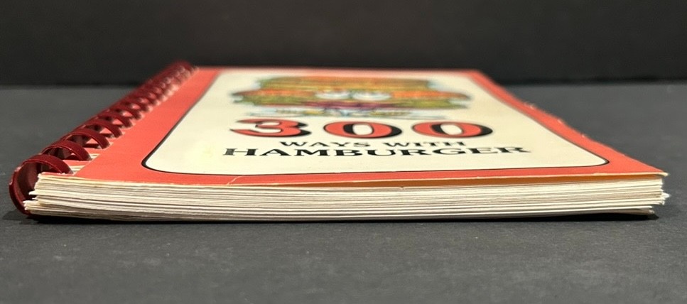 Vtg 300 Ways With Hamburger Cookbook Cooking Food Recipes Book 1996 Morris Press