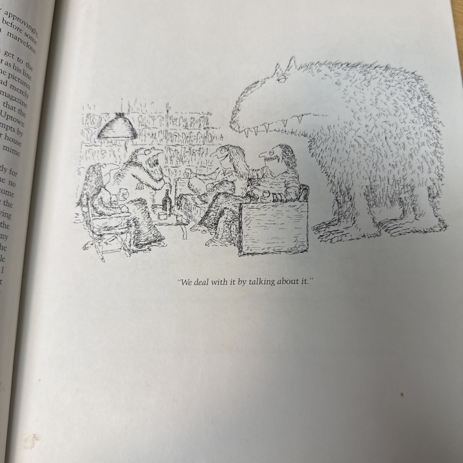 Do You Want to Talk About It? by Edward Koren – HC 1976 – Cartoon Humor Book