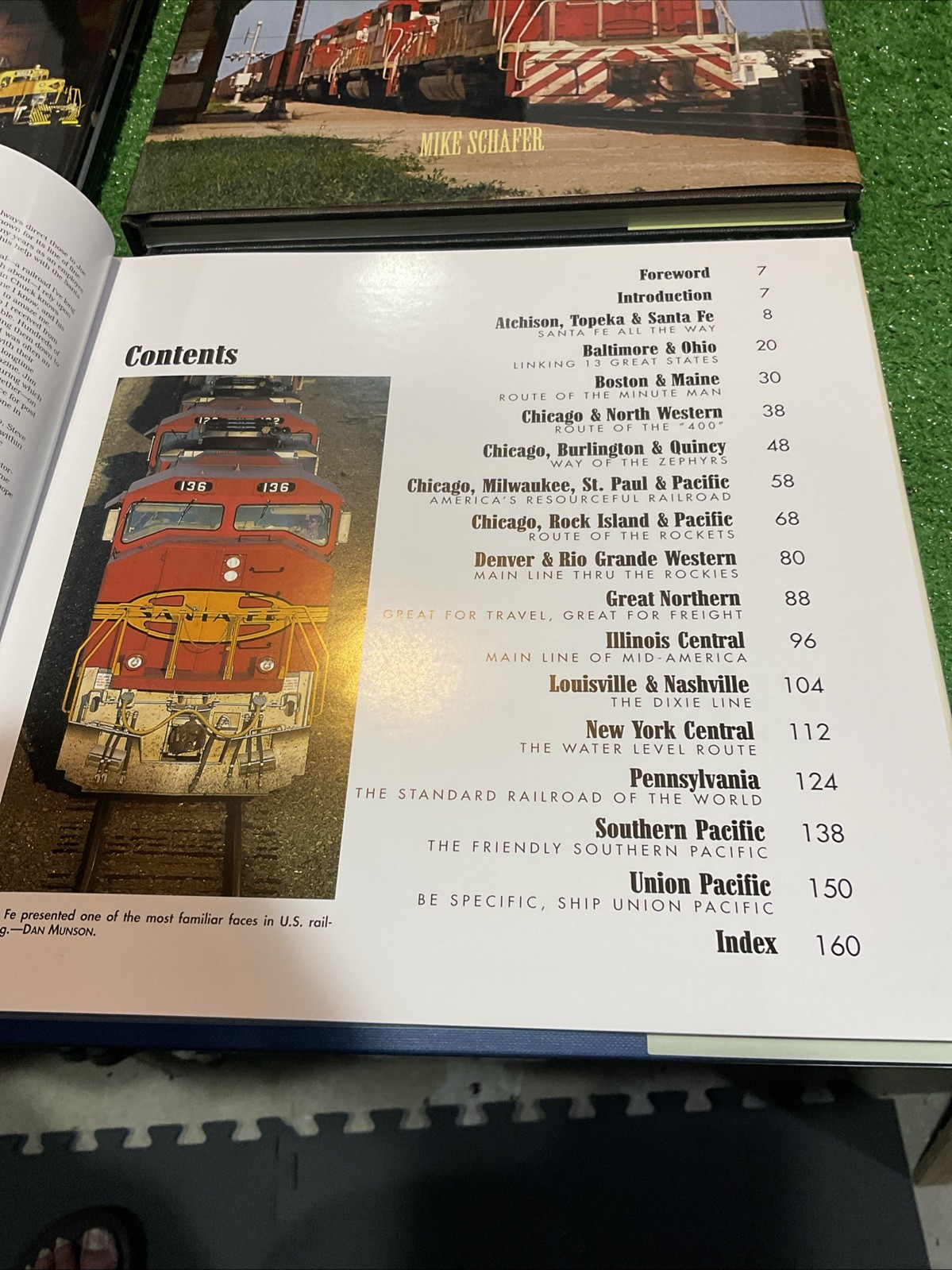 Classic American Railroad 3-Volume Set: Santa Fe, Pennsylvania, Southern Pacific