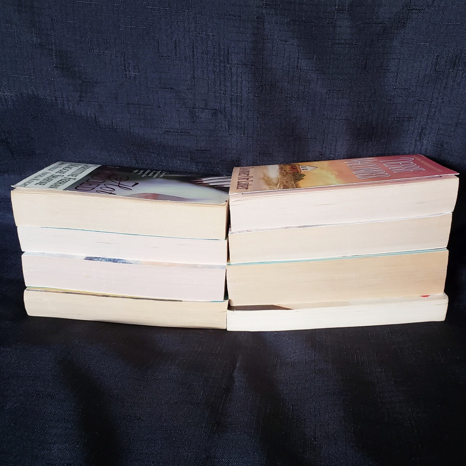Lot Of 8 Books Romance Fiction Novels Miscellaneous Authors Paperbacks Womans