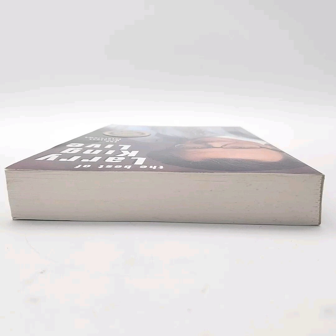 The Best of Larry King Live The Greatest Interviews 1st Edition Paperback Book