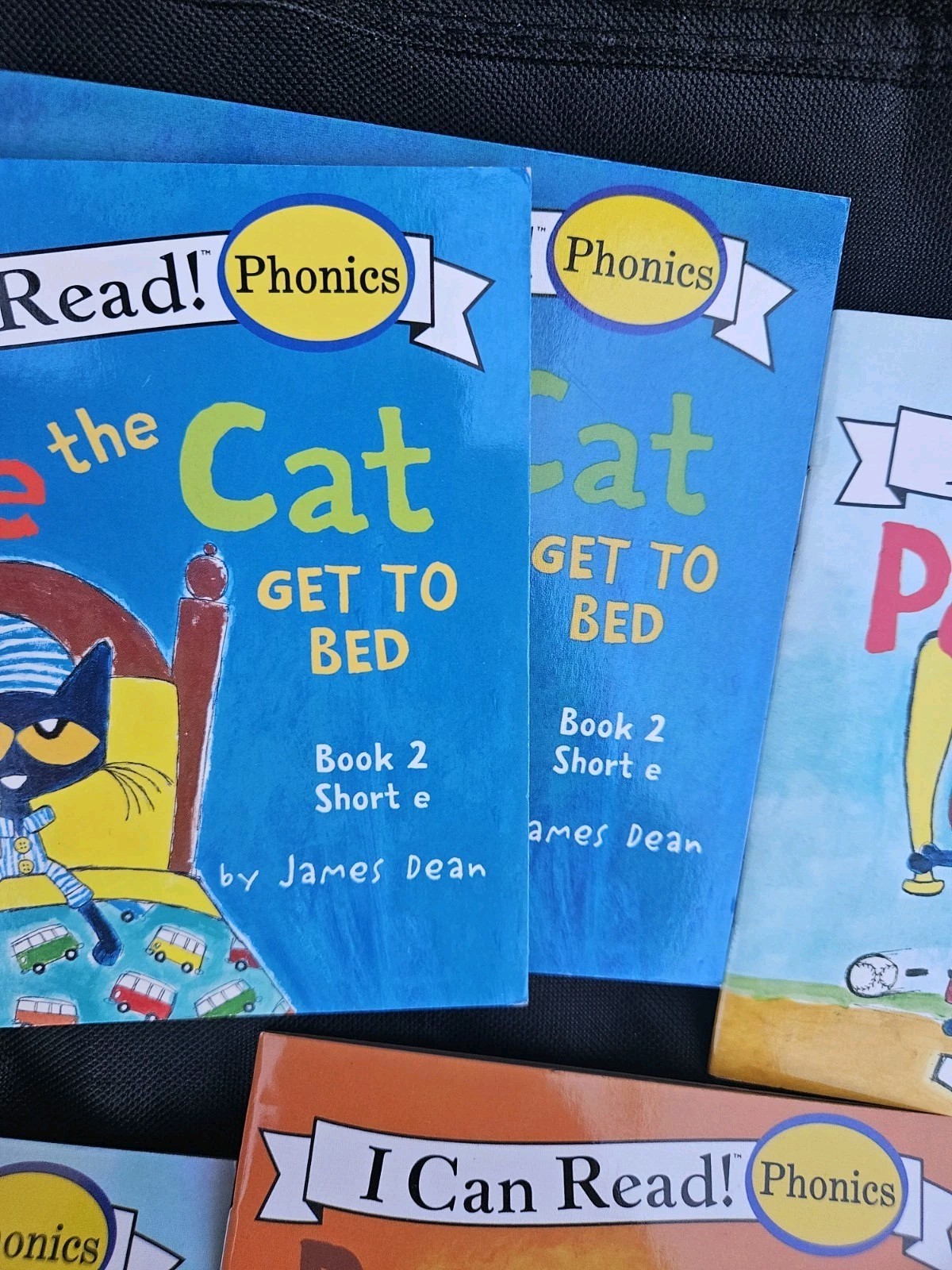 Pete the Cat Childrens Kids Books Lot Of 12 I Can Read Phonics Set By James Dean