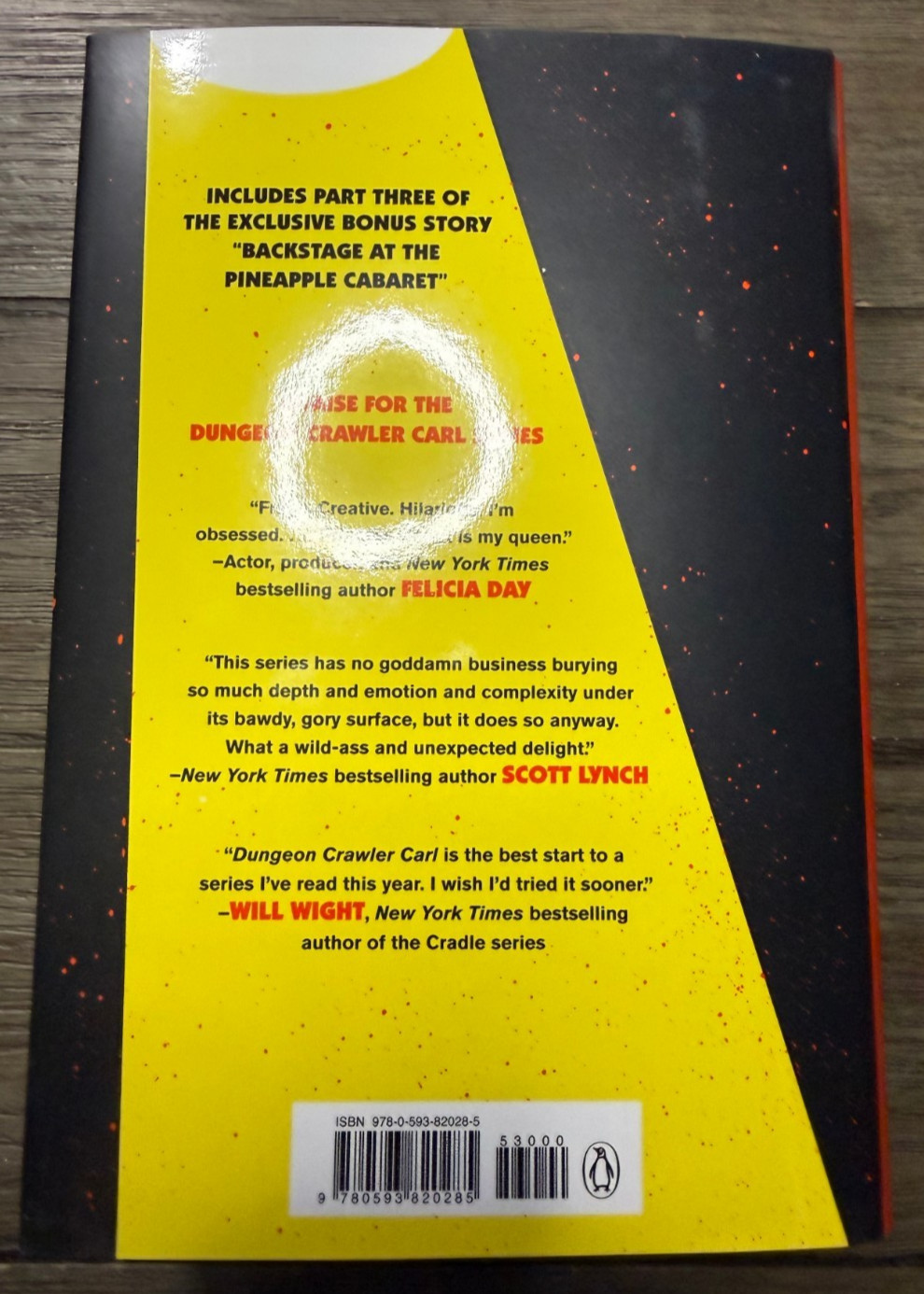 SIGNED The Dungeon Anarchist’s Cookbook By Matt Dinniman Dungeon Crawler Carl 3