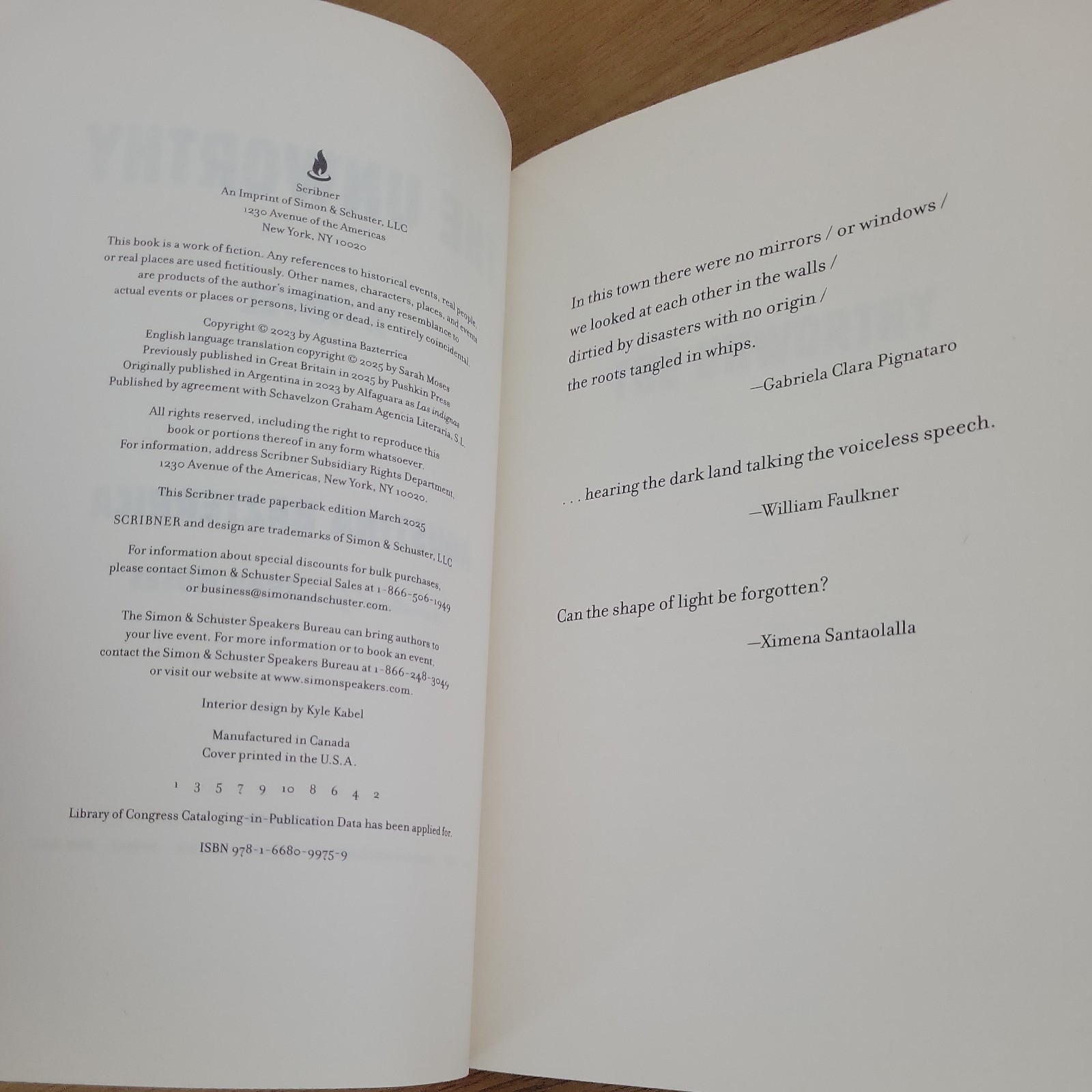 The Unworthy – Agustina Bazterrica – Barnes & Noble Exclusive Scribner