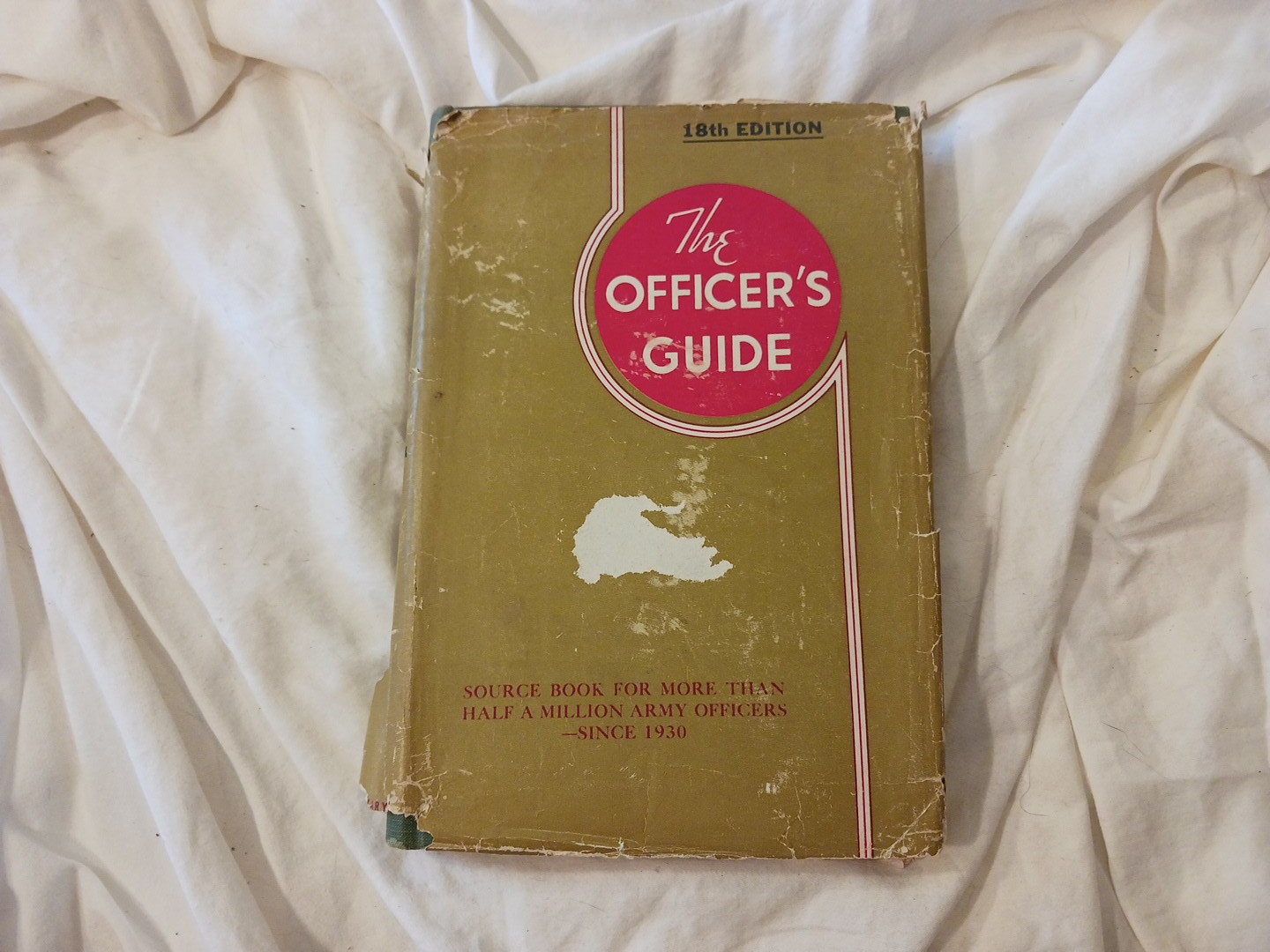 The officer’s guide 18th edition copyright 1952 in hardcover #S7