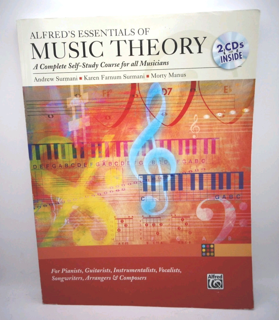 Alfred’s Essentials of Music Theory: A Complete Self-Study Course – INCLUDES CDs
