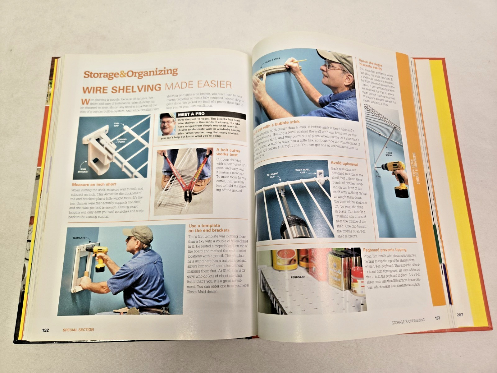 2013 The Family Handyman “Home Improvement” Hard Cover Book 288 Pages Near Mint