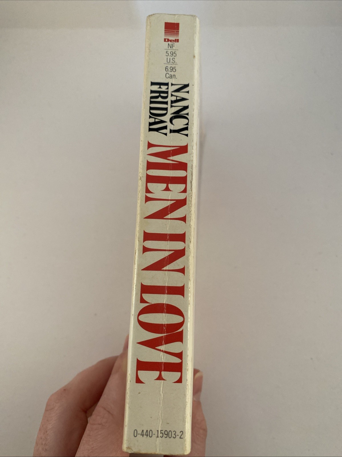 Men in Love Men’s Sexual Fantasies – Paperback Nancy Friday 1981