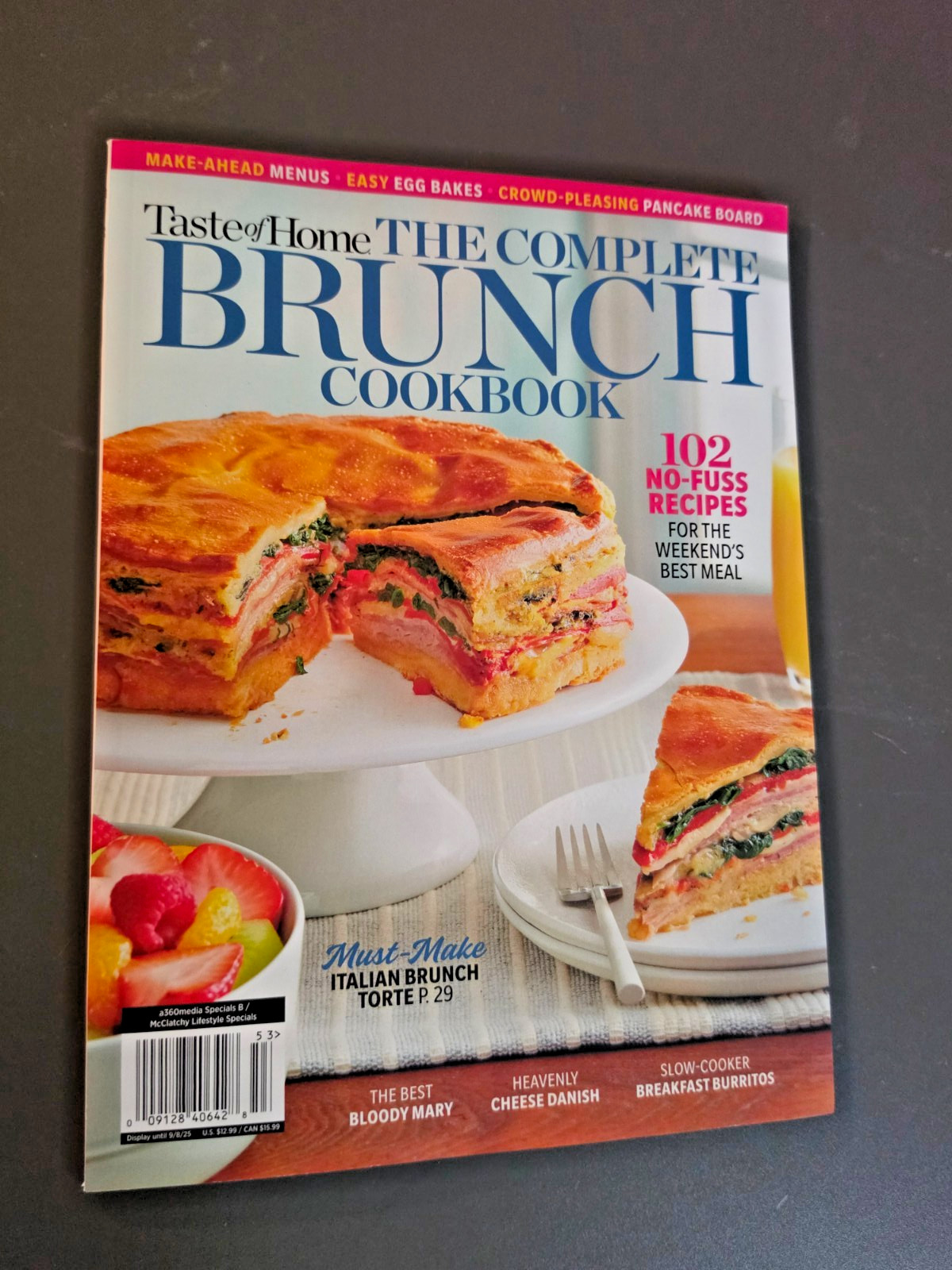 The Complete Brunch Cookbook by Taste of Home – Limited Edition – 102 Recipes