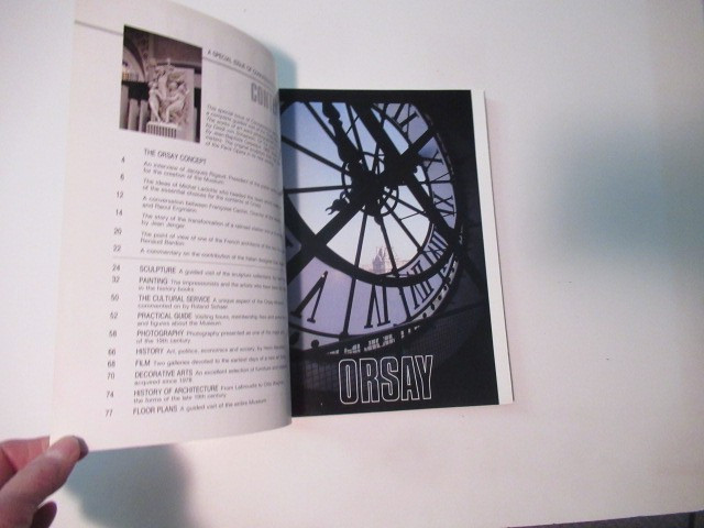 ORSAY PARIS MUSEUM-: English Edition (1988- PB)-74 pgs-many pictures-Vintage