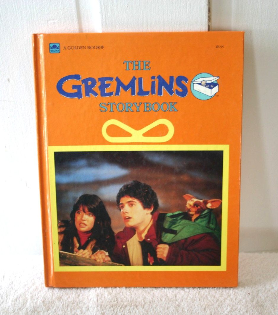 The Gremlins Storybook A Golden Book HC 1984 Mary Carey – Mint Condition
