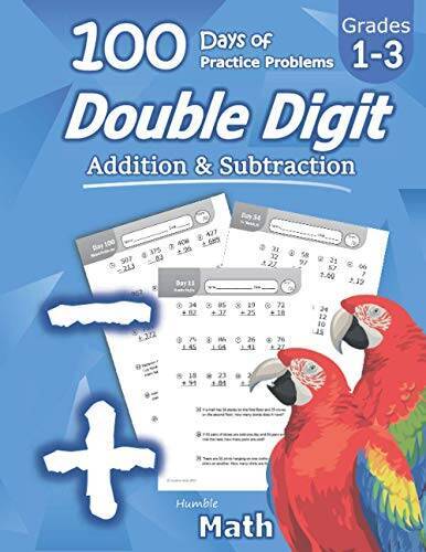 Humble Math – Double Digit Addition & Subtraction : 100 Days of Prac – VERY GOOD