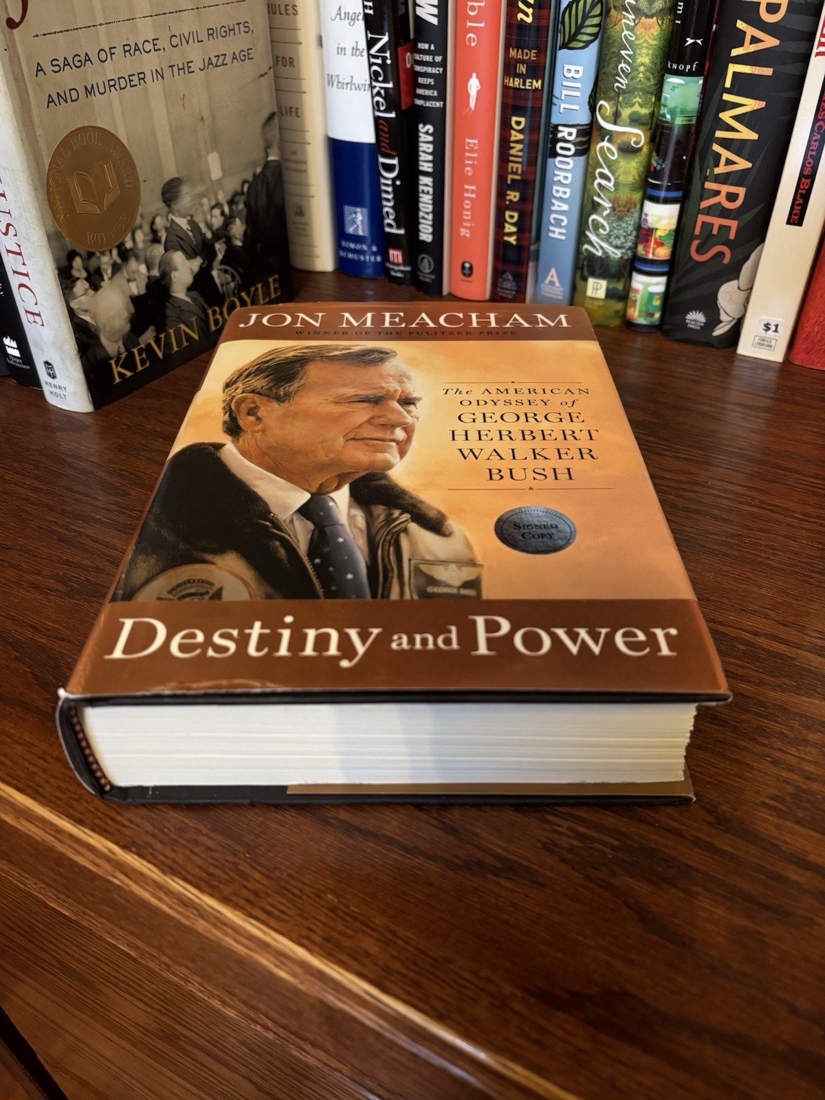 Destiny and Power. Jon Meacham. Signed 1st HC Ptg. RH 2015. Fine/VG+