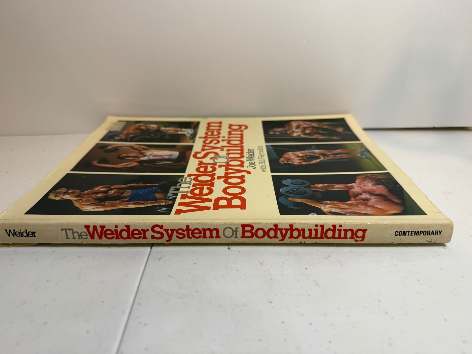 The Weider System of Bodybuilding Paperback Book by Joe Weider