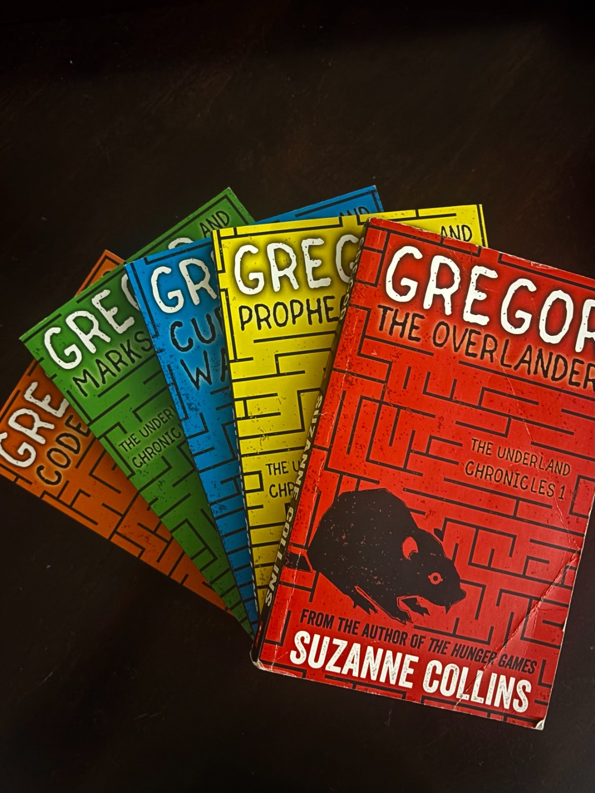 Gregor the Overlander Complete Series Set (Books 1–5) by Suzanne Collins