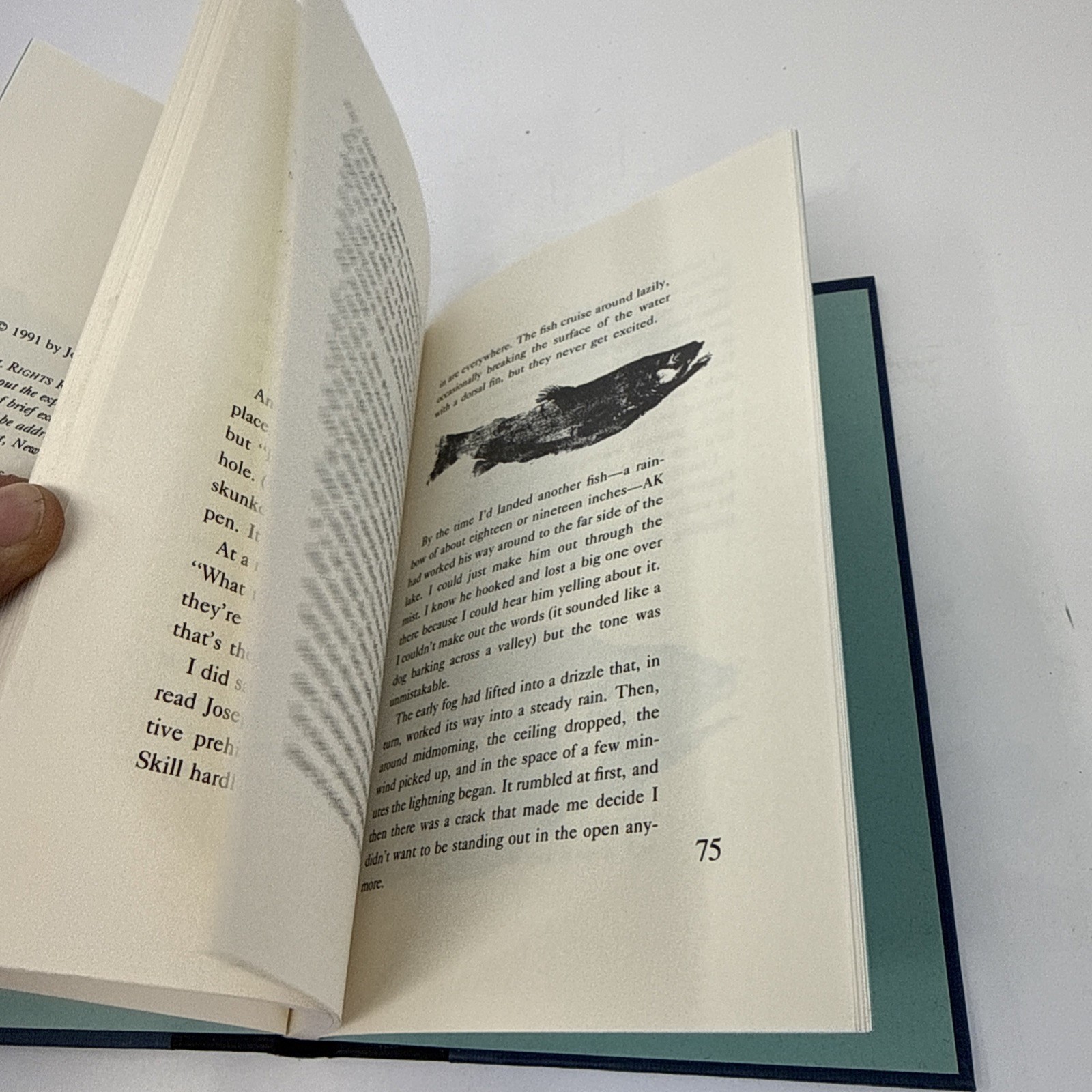 Where the Trout Are All as Long as Your Leg SIGNED John Gierach 1991 Hardcover