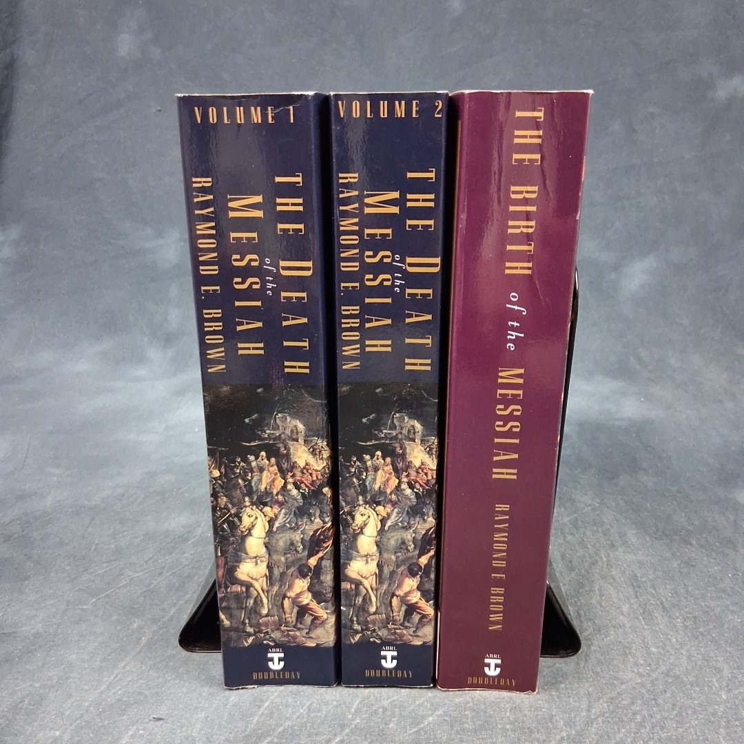 Raymond Brown, Death, Birth Messiah 3 Vol Set Biblical Studies PB