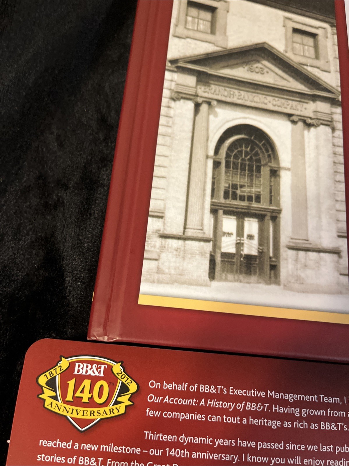 BB&T Bank History Book