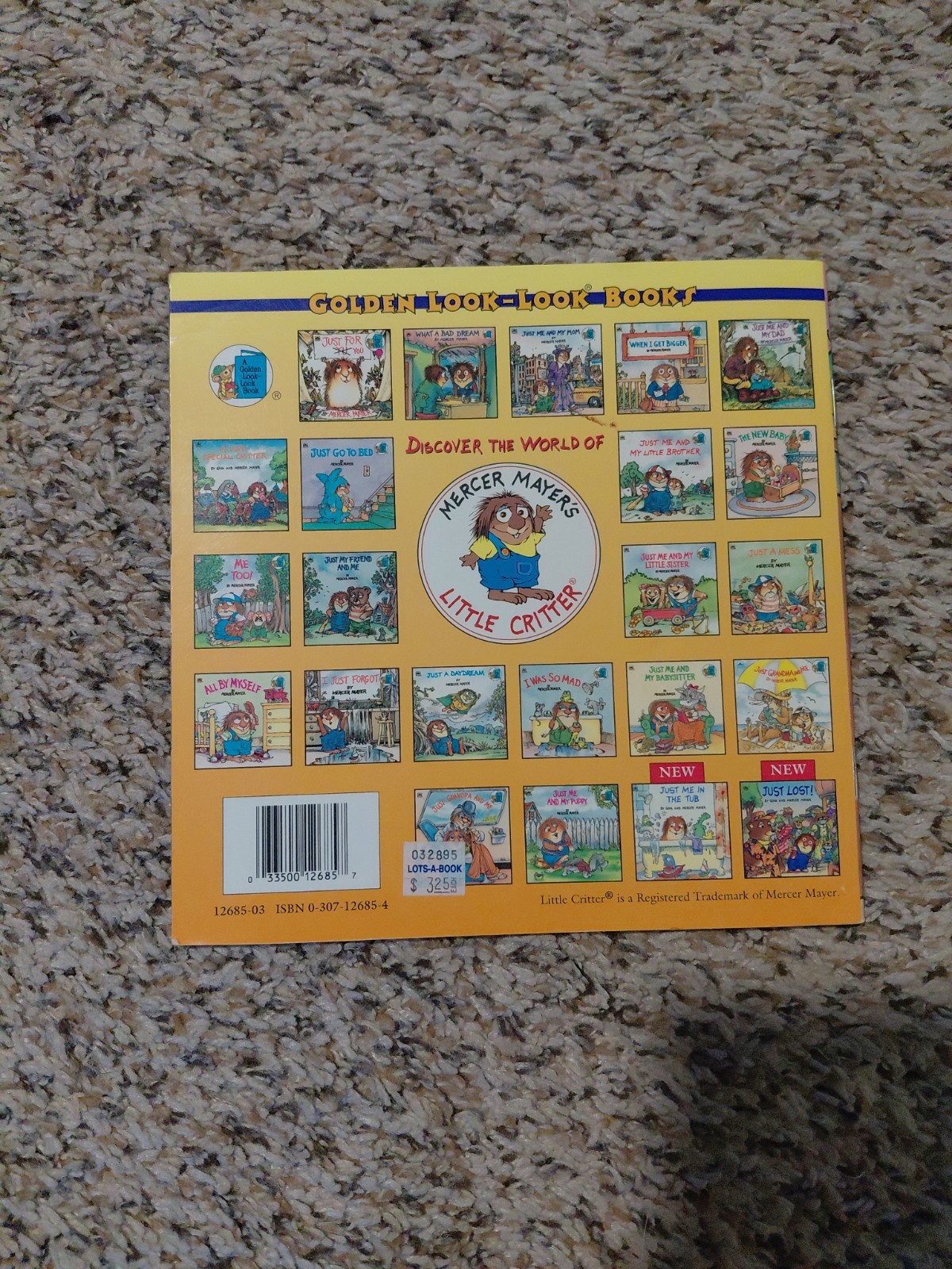 What A Bad Dream By Mercer Mayer (1992) Paperback Book Little Critter
