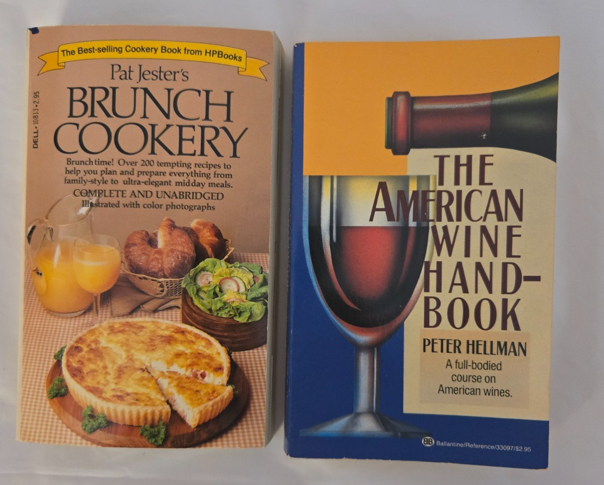 Vintage Cookbooks Lot 9 Joy of Cooking Book of Tofu Wine Gourmet Diet Reference