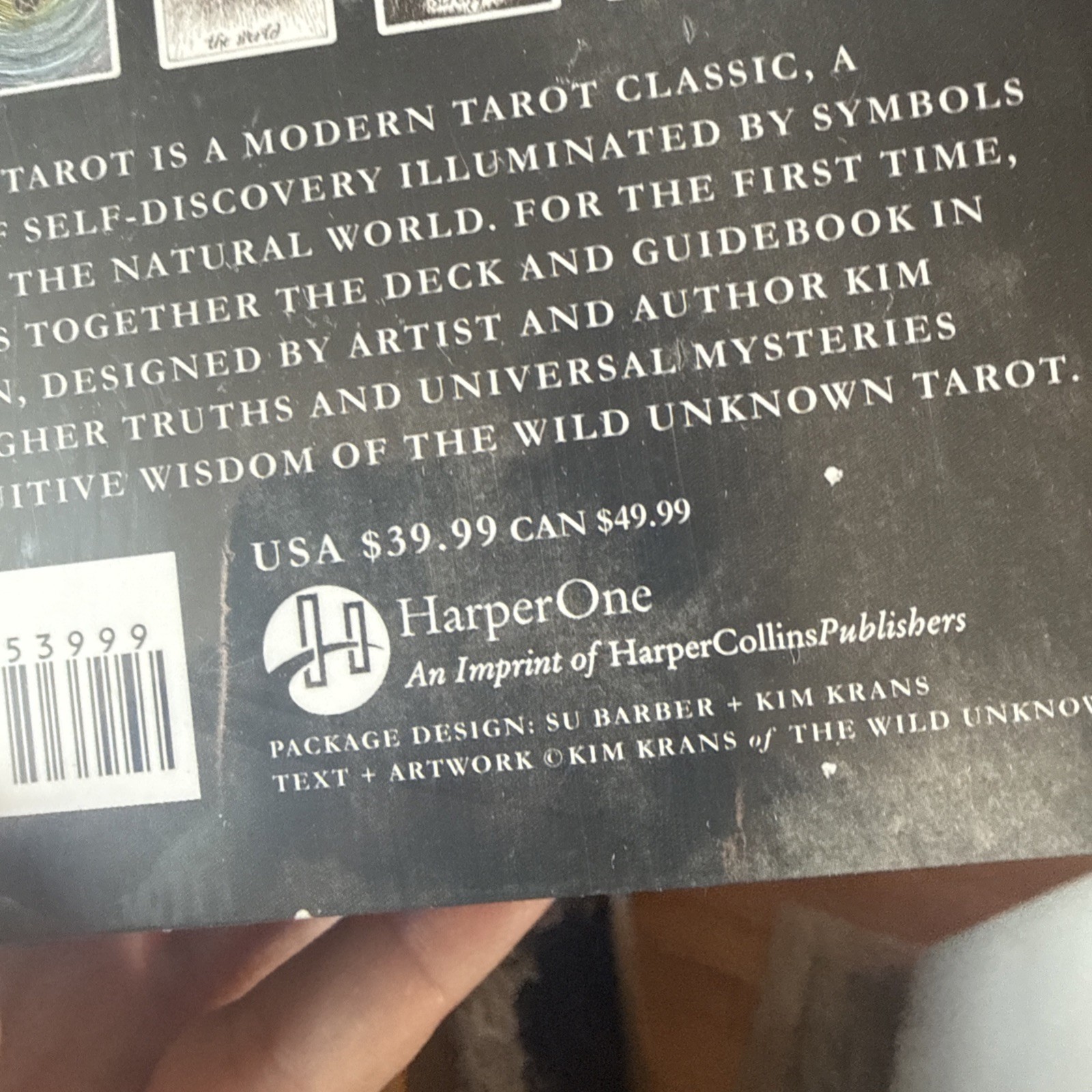 Wild Unknown Tarot Deck and Guidebook (Official Keepsake Box Set) by Kim Krans
