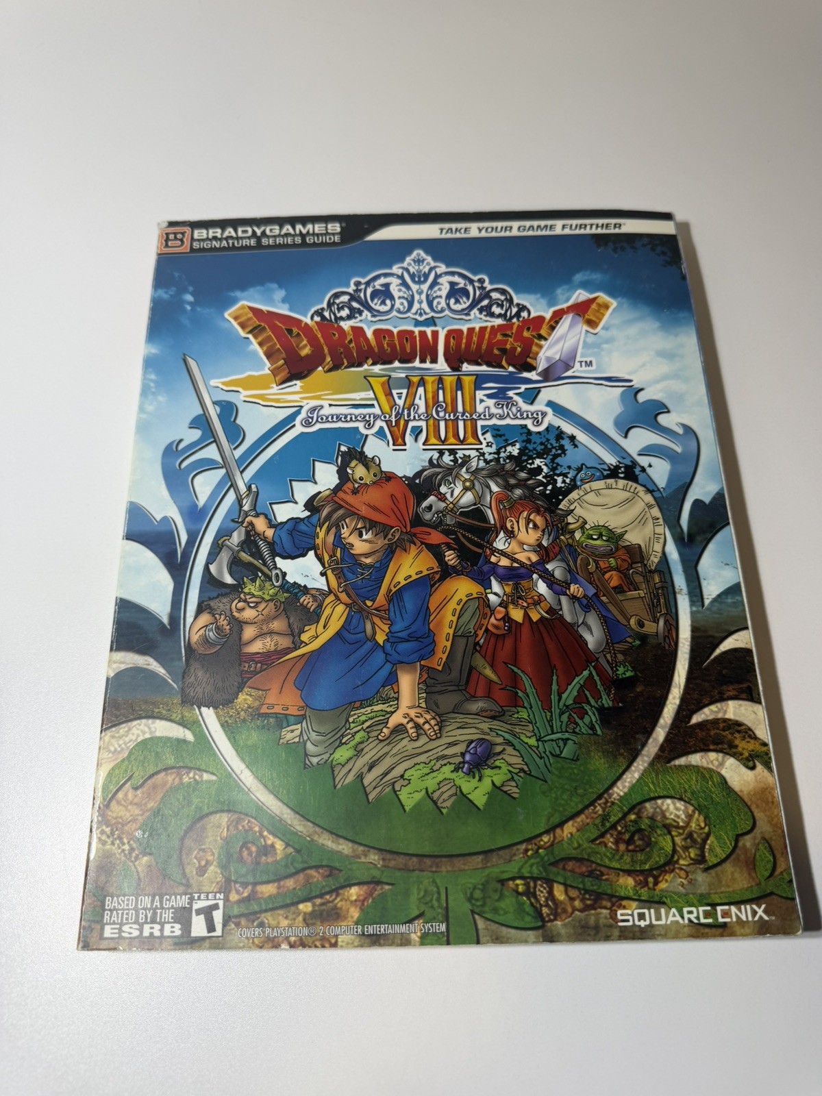 Dragon Quest VIII: Journey of the Cursed King Bradygames With Map