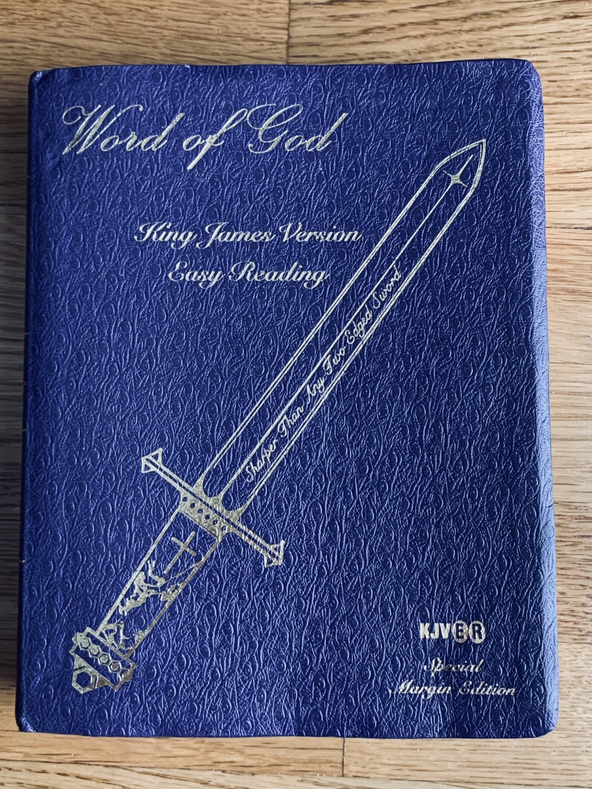 Word of God KJV Easy Reading Red Letter Large Print Special Margin Edition 2002
