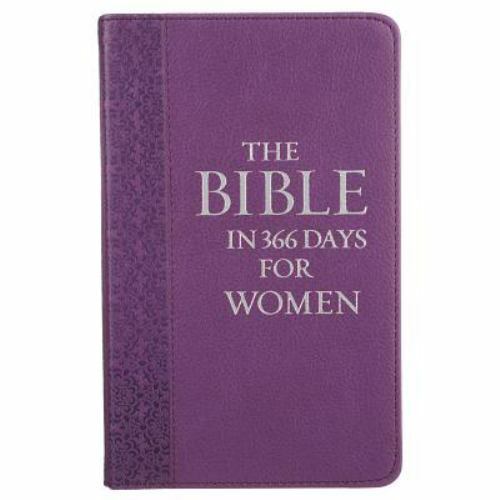 Lux-Leather Purple – the Bible in 3665 Days for Women by Christian Art Gifts…