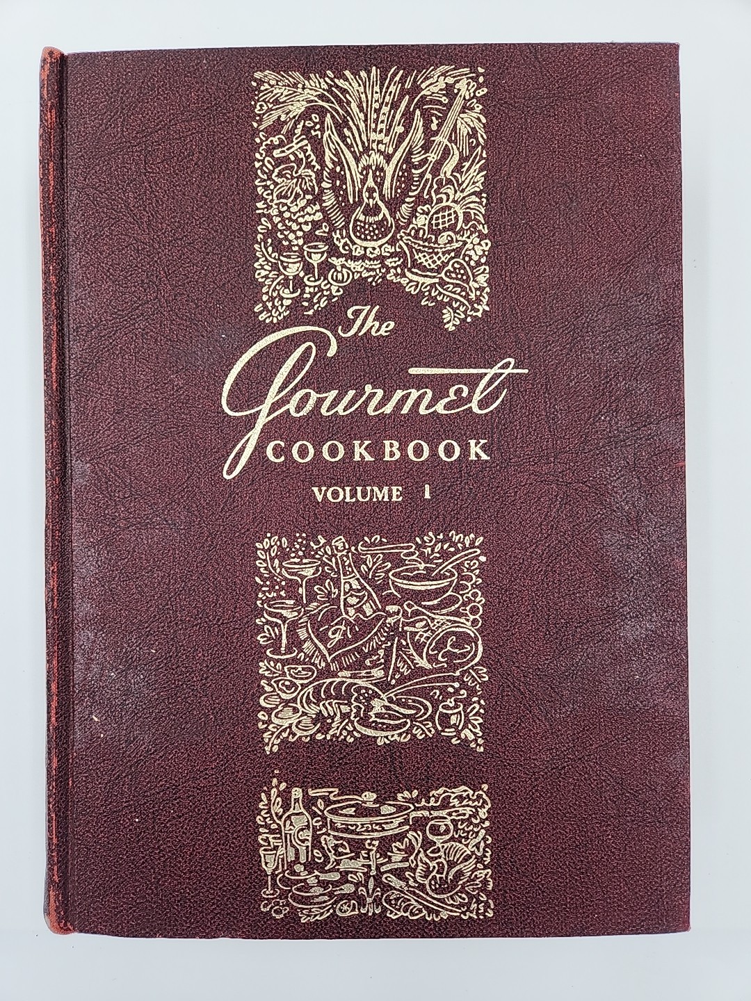 The Gourmet Cookbook Volume 1 & 2 Hardcover Vintage Set Revised 1st Edition 1965