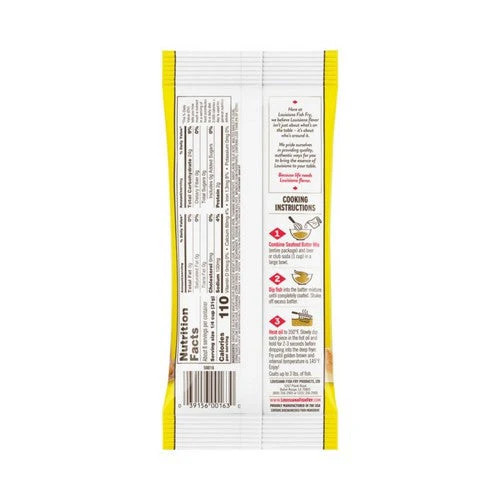 Fish Fry Seasoned Beer Batter Mix 8.5 Oz(Case Of 12)