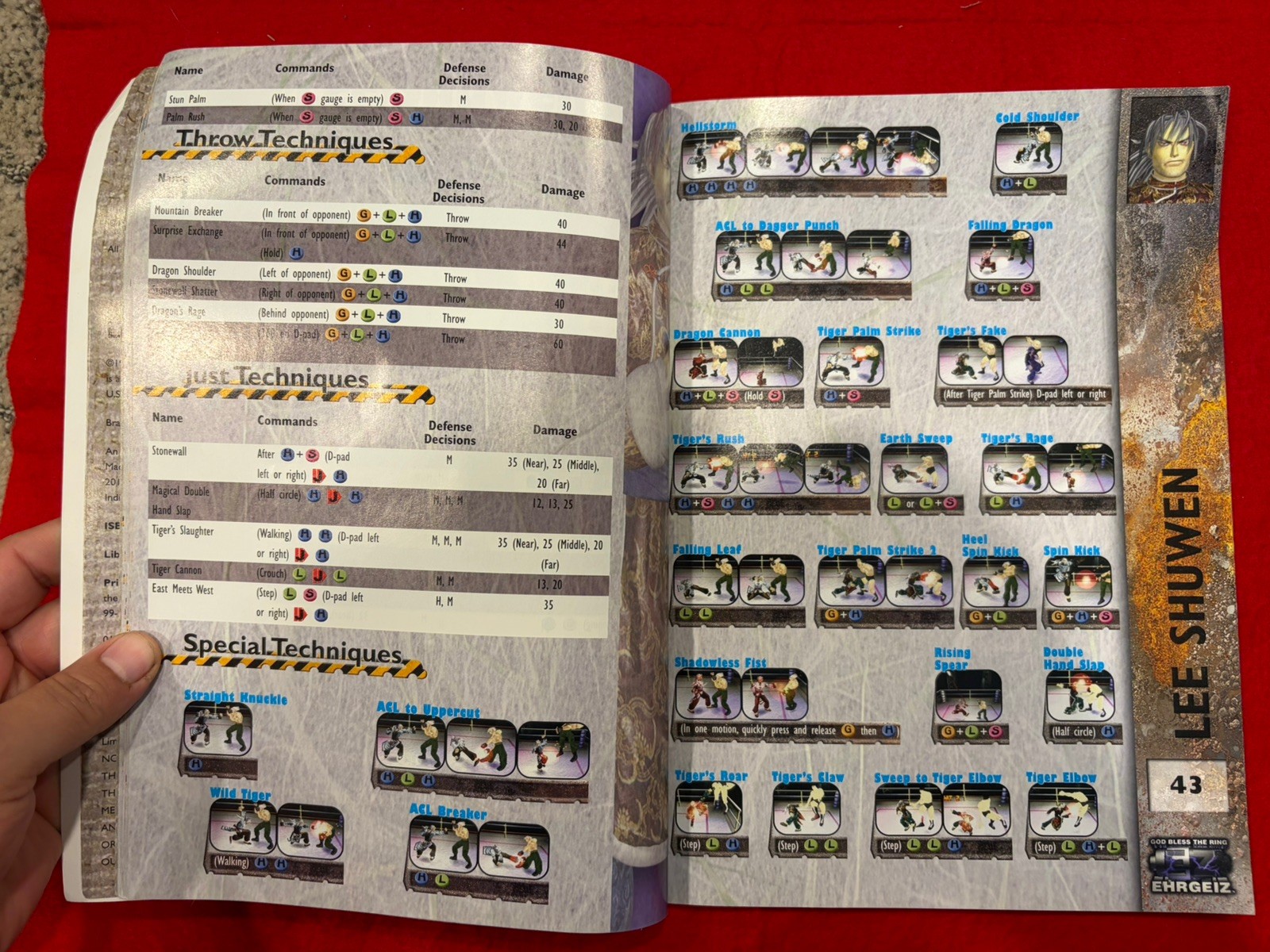 Ehrgeiz Official Fighter’s Guide : God Bless the Ring by David Cassady (1999,…