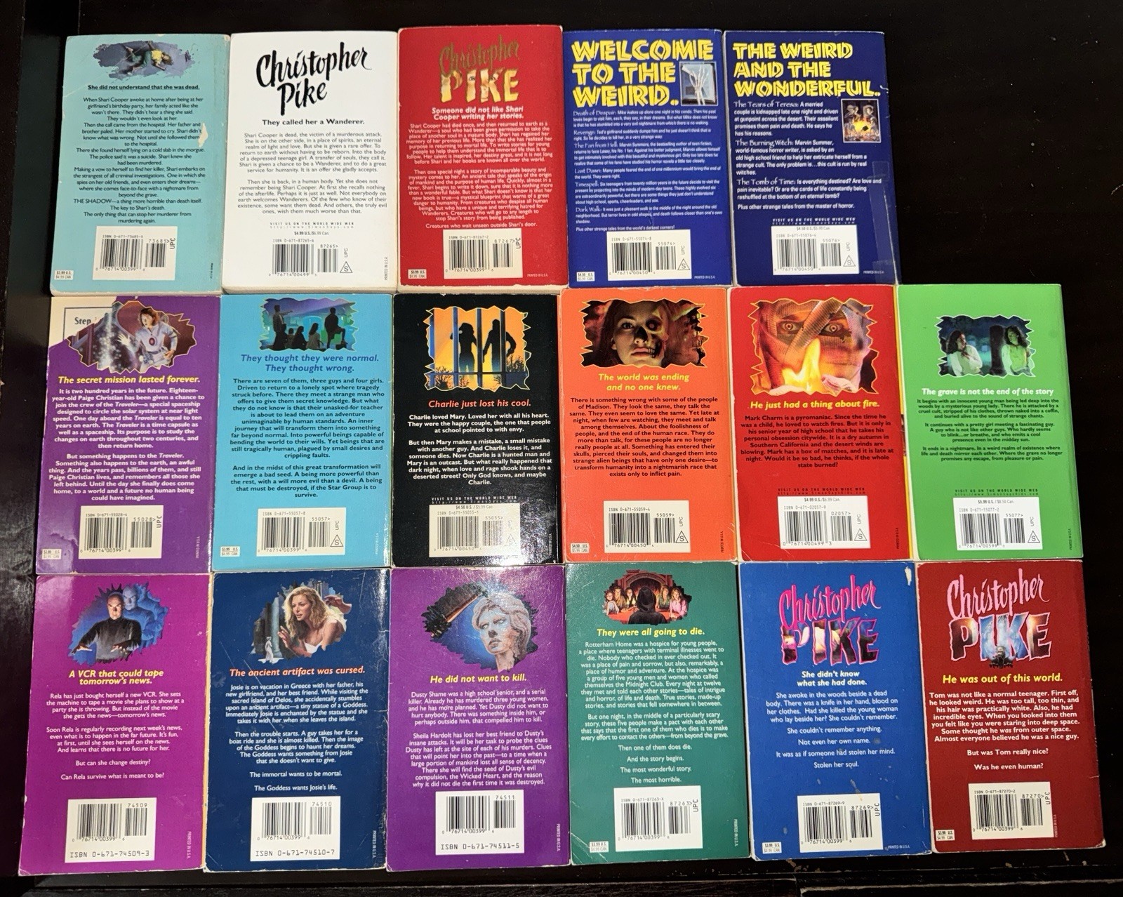HUGE Lot Of 55 Christopher Pike Books, Released Across 1985-2015, Vintage, Rare